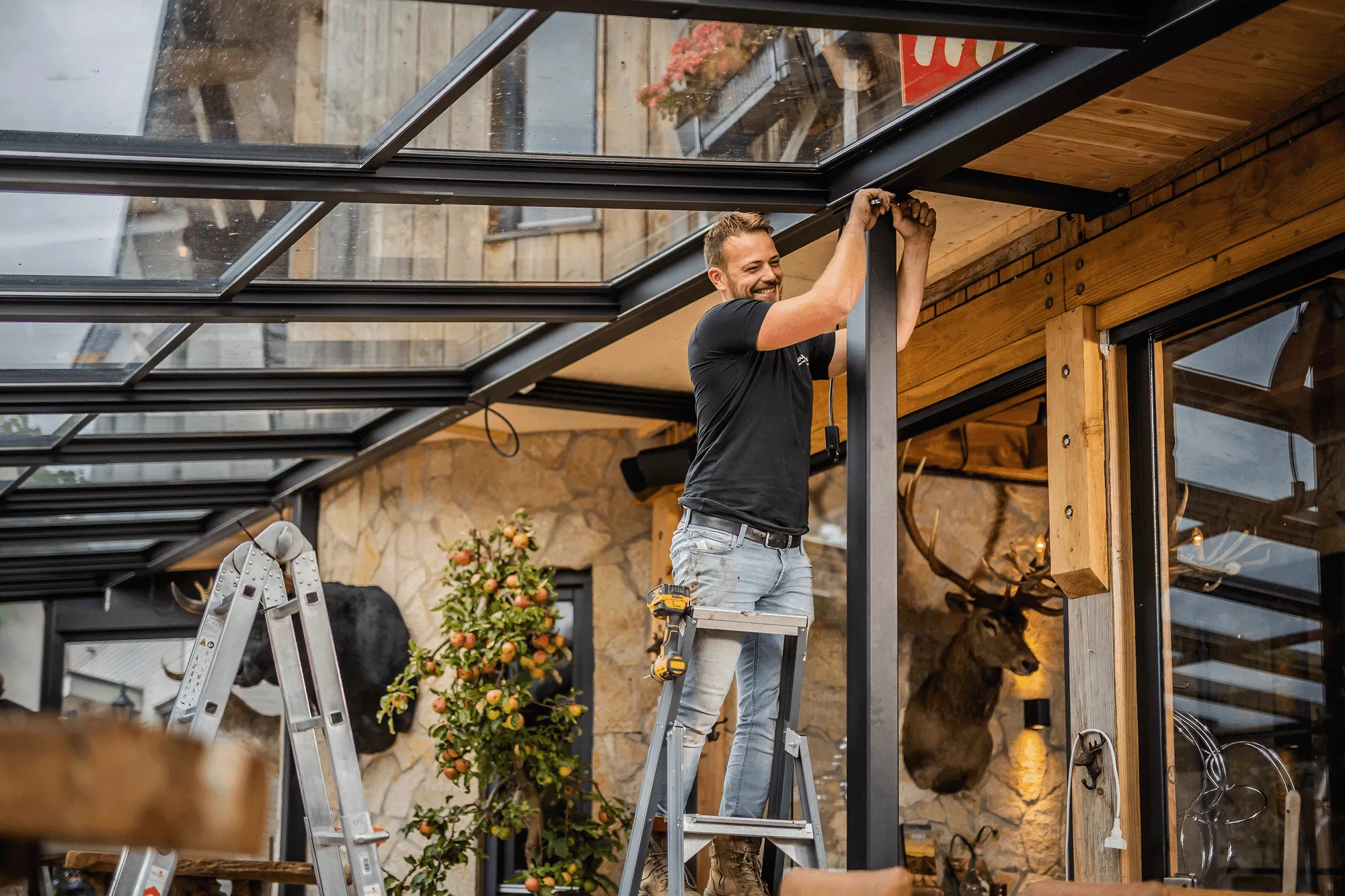 het plaatsen van horeca Zonwering door Nederland