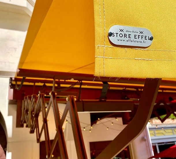 het schaararmscherm van Store Effel